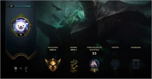 CONTA SMURF GOLD MMR ALTO - League of Legends LOL