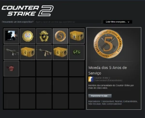 Conta Steam + Cs2 Prime - Counter Strike