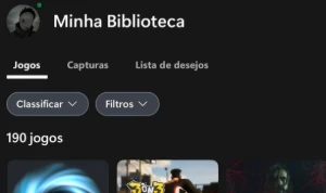 Conta Xbox premium 190 jogos - Outros