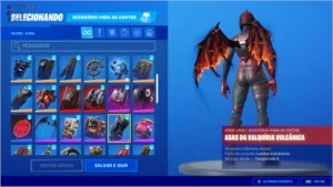 Conta Fortnite Muito Rara, + d 200 itens (Com Salve O Mundo)