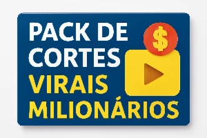 Pack De Cortes Virais Milionários