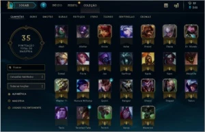 Conta Lol - Gold 1 Flex - 26 Campeoes - 6 Skins - League of Legends