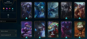 Conta no LOL, LUX Elementalista e EZ Pulsefire a mais barata - League of Legends