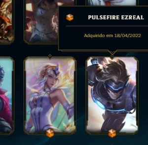 Conta no LOL, LUX Elementalista e EZ Pulsefire a mais barata - League of Legends
