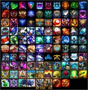 CONTA LOL DIAMANTE 5 - 137 SKINS - League of Legends