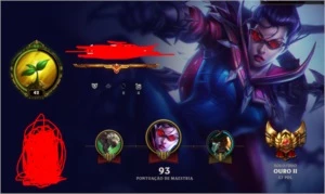 CONTA G2 - MMR PLAT 4 - 27 CHAMPS - 1240 EA - League of Legends LOL