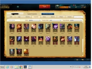 VENDO CONTA DE LOL DIAMANTE 5 ALGUMAS SKIN 37 CHAMPIONS - League of Legends