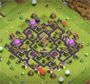Clash Of Clans : CV 8 Semi-Full
