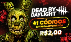 Dead By Daylight - 41 Códigos + Coroa Dourada 4 E 5 Anos