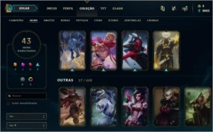 Conta league of legends LOL