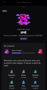 Conta discord 2018