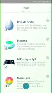 Conta de pokemon GO - Pokémon