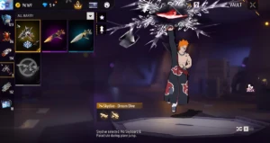 Conta FF gemada e com itens raros, skins Naruto e etc - Free Fire