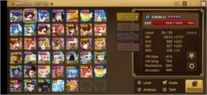 #293 Seara Triton Anavel Alicia Rakan - Summoners War