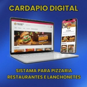 Cardápio digital para pizzaria e restaurante
