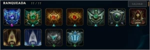 Conta Platina 4 252 skins - League of Legends LOL