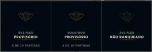 Conta de League of legends LOL