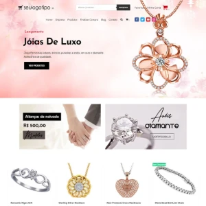 Bijoux Loja De Jóias WooCommerce Tema WordPress