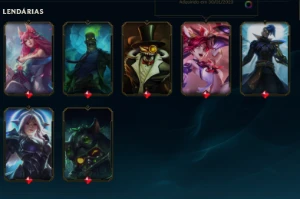 Conta De Lol Gold 3 , 110 Campeoes , 104 Skins. - League of Legends