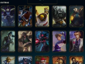 Conta De Lol Gold 3 , 110 Campeoes , 104 Skins. - League of Legends
