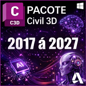 Autodesk Civil 3D - Original 3 Anos - Softwares e Licenças