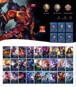 Conta mitico - Mobile Legends