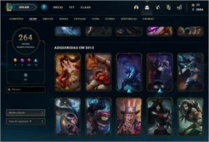 CONTA LEGUE OF LEGENDS BARATA - League of Legends LOL