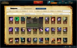 VENDE-SE CONTA UNRANKED LoL - League of Legends