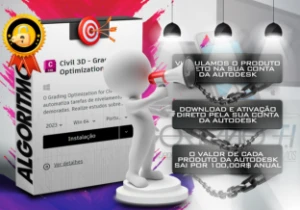 🔑 Autodesk Civil 3D Grading 2024 ( LICENÇA ORIGINAL ) ANUAL - Softwares e Licenças