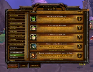 Conta WoW com mais de 10 anos, tcg mounts entre outros - Blizzard