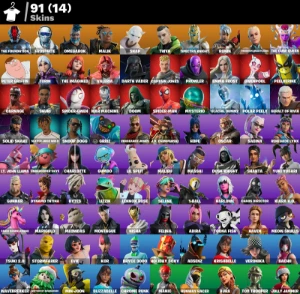 Conta Fortnite | 91 Skins | Spider-Man | Entrega automática!