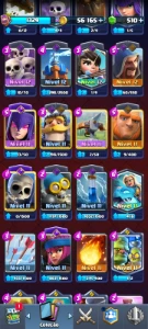 Conta clash royale , 8.5k , gemada, leia descrição