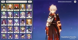 GENSHIN IMPACT XIAO E KAZUHA COM ARMA