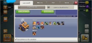 CENTRO DE VILA NÍVEL 13 QUASE COM 13 PASE - Clash of Clans