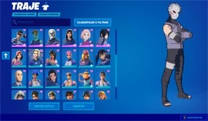 Conta Fortnite com Skins raras do capitulo 1