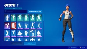 Conta Fortnite com Skins raras do capitulo 1
