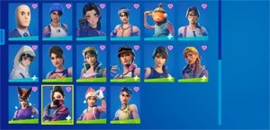 Conta Fortnite com Skins raras do capitulo 1