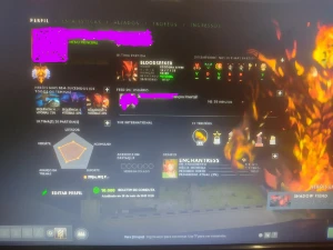 Conta de Dota 2 imortal com 6.257 de MMR