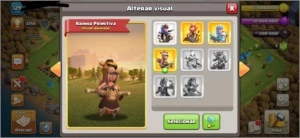 Conta CV12 Recente - 7 skins de heroi + mudar de nome - Clash of Clans