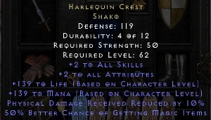 Shako - Diablo 2 Resurrected Itens - Blizzard