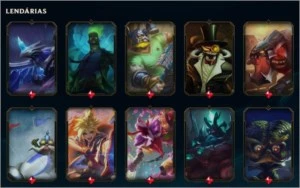 Conta League of Legends - 350 skins LOL