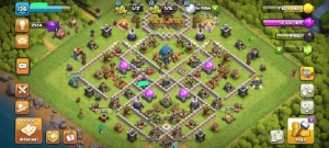 Clash of Clans conta cv12 - heróis 50+ 2500+ troféus