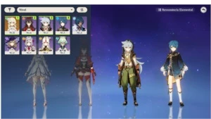 Genshin Impact / conta básica para iniciantes / 4 estrela