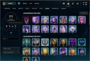 Conta Ouro 2 - League of Legends LOL