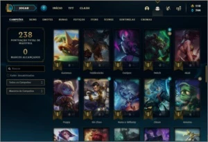 Conta Ouro 2 - League of Legends LOL