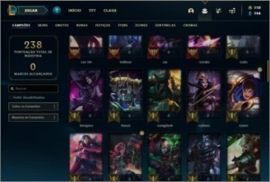 Conta Ouro 2 - League of Legends LOL