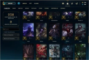 Conta Ouro 2 - League of Legends LOL