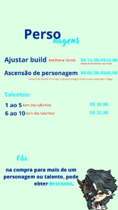 Serviços Genshin Impact