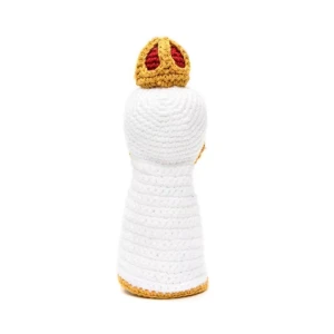 Nossa Senhora de Fátima em amigurumi - Artesanato e Personalizados