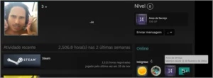 conta steam old 17 anos - Counter Strike CS